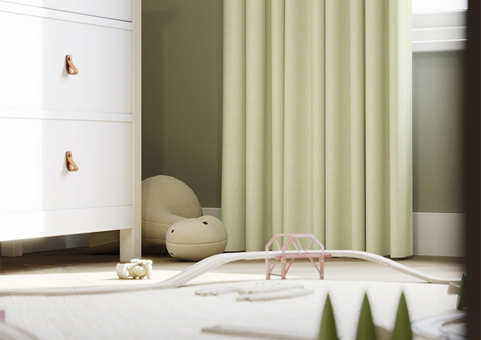 Harris, Beryl Green - Made to Measure Curtains - Image 5